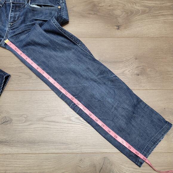 Joes Jeans Womens 24 Blue Crop Classiccore Low Rise Mom Casual Denim Stretch - Picture 8 of 10